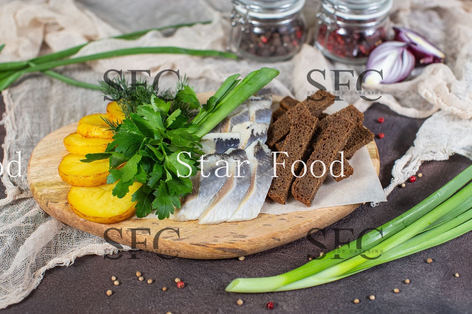 Селедочка под водочку кейтеринг