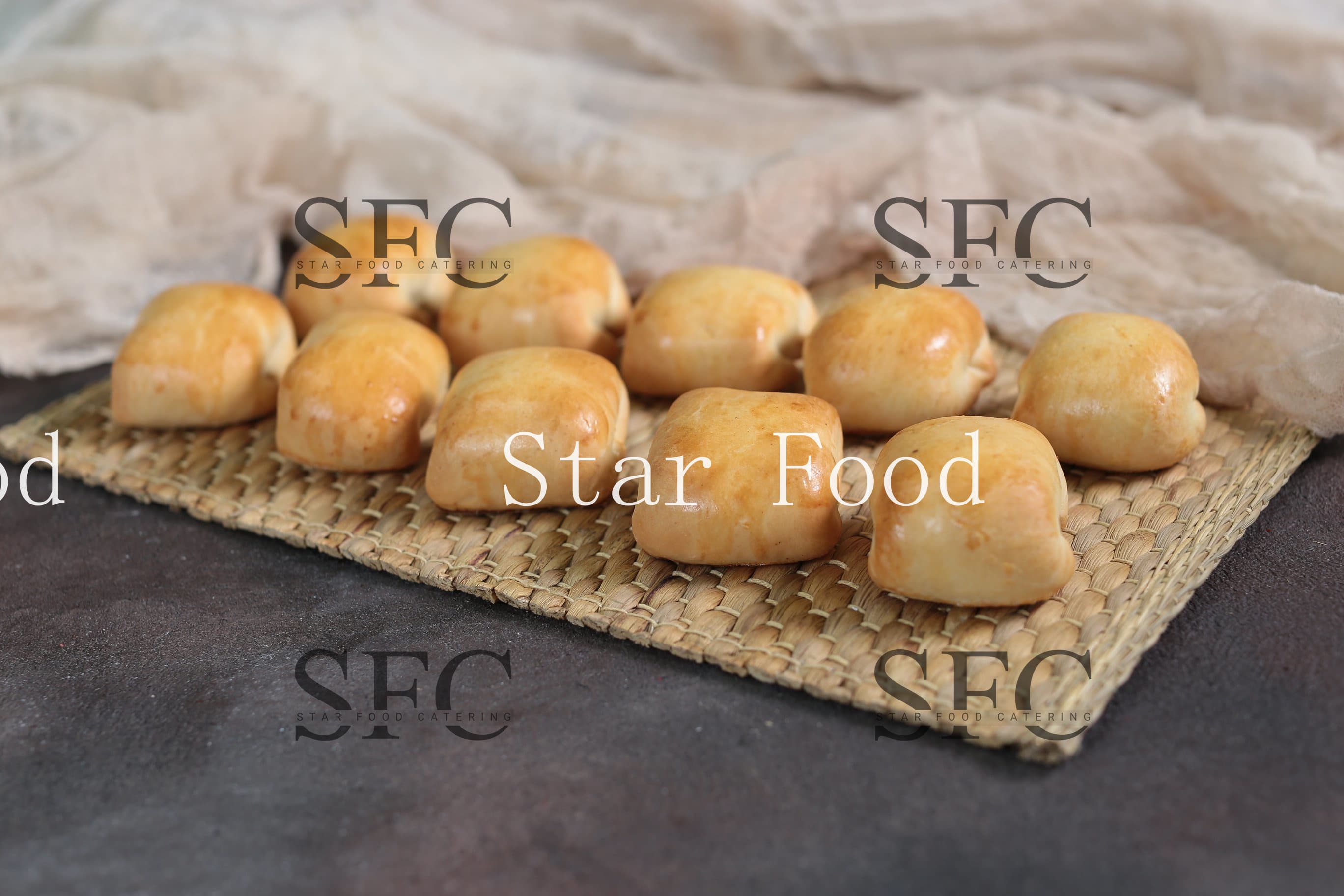 Мини пирожки с картошкой 10 шт