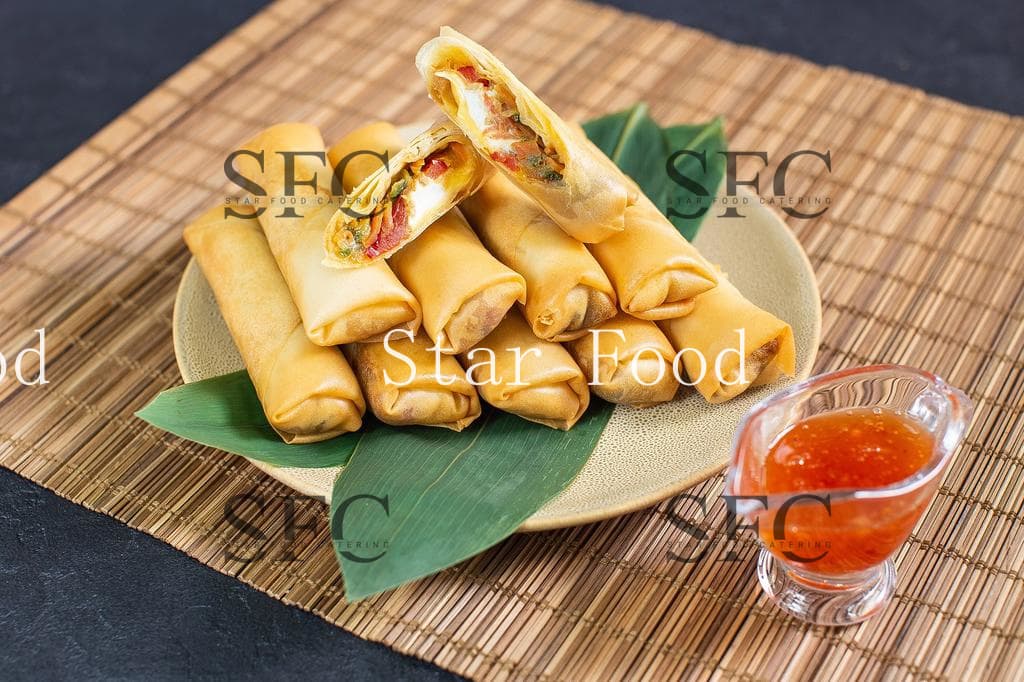 Спринг роллы с овощами